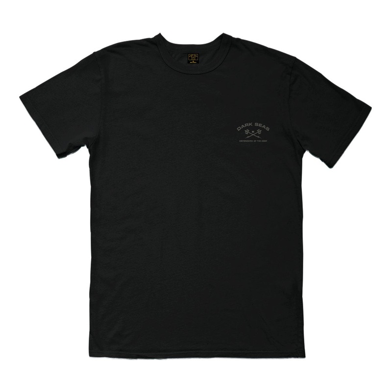 DARK SEAS DEFENDER OLD TIME T-SHIRT BLACK MED