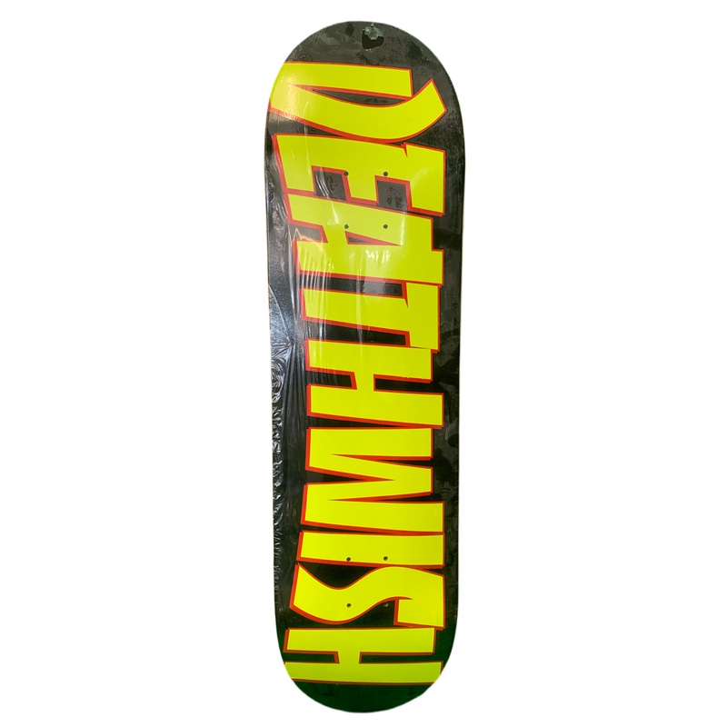 Deathwish Team Thrasher Font 8.25″ Classic Skateboard Deck