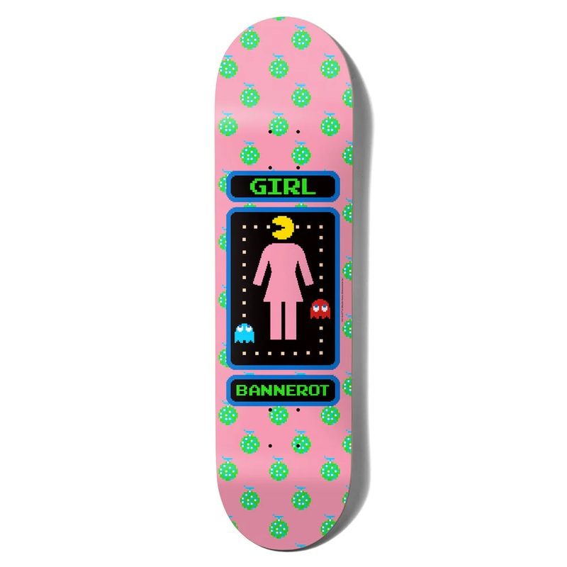 Girl Bannerot Pac-Man Skateboard Deck – 8.25