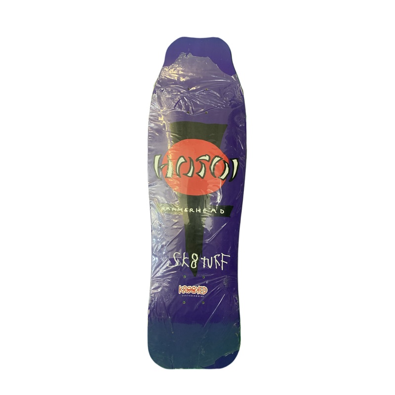 Krooked x Hosoi Hammerhead Purple 9″ Shaped Classic Skateboard Deck