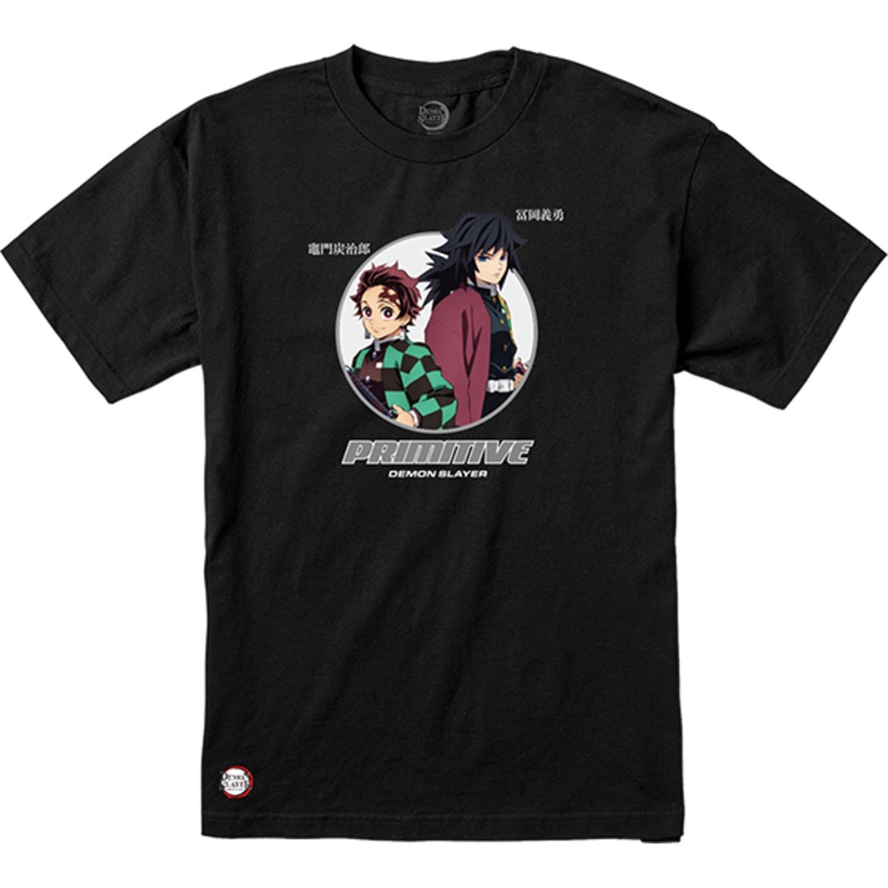 PRIMITIVE DEMON SLAYER SS XL BLACK