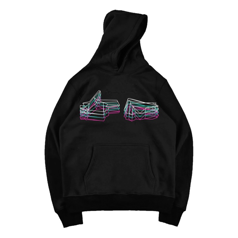 RTJ-4D HOODIE – BLACK Small