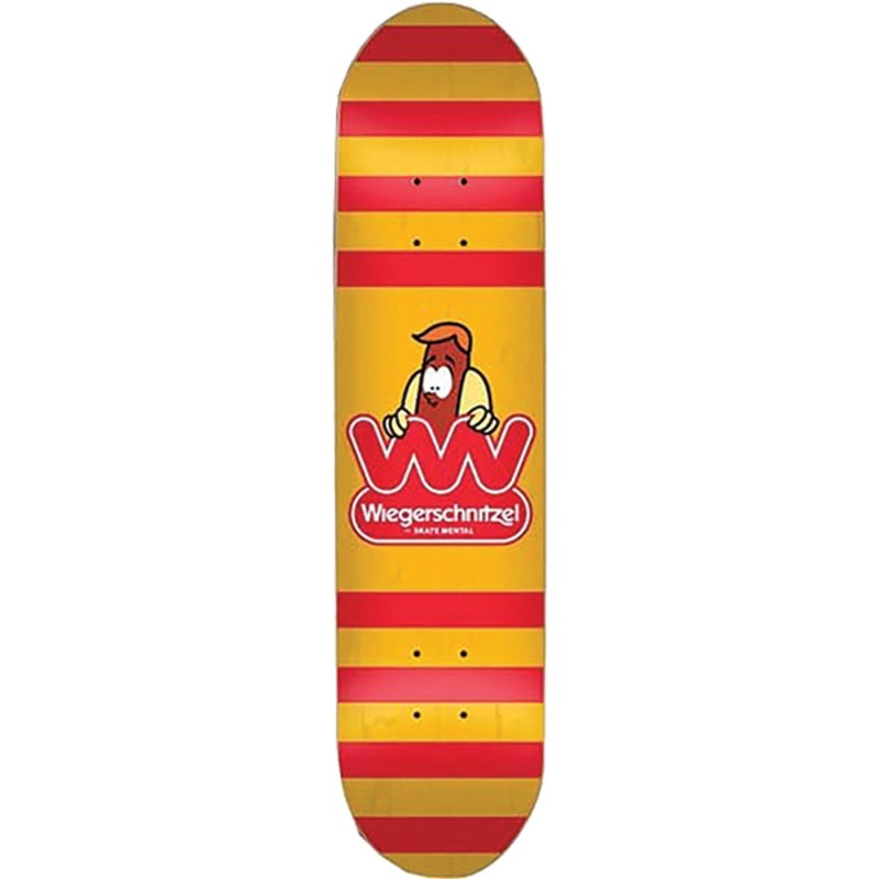 SKATE MENTAL VAN WAGENINGEN GLIZZY DECK 8.0″