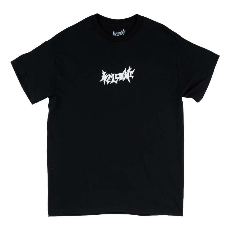 Vamp Puff Print Tee – Black/White Small