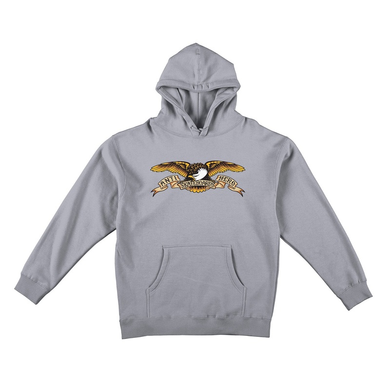 Antihero Eagle Hooded Sweatshirt S Smoke/Multi