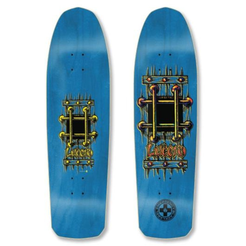 BLACK LABEL DECK – AUTOGRAPHED M.I.A BLUE STAINS (9.25″) 9.25″