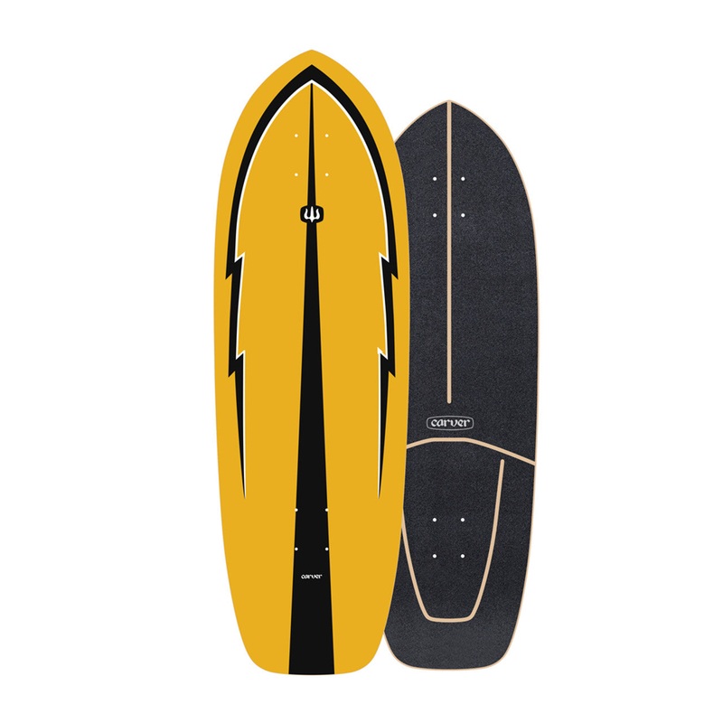 Carver Thunder Surfskate Deck (V4) – 30.75