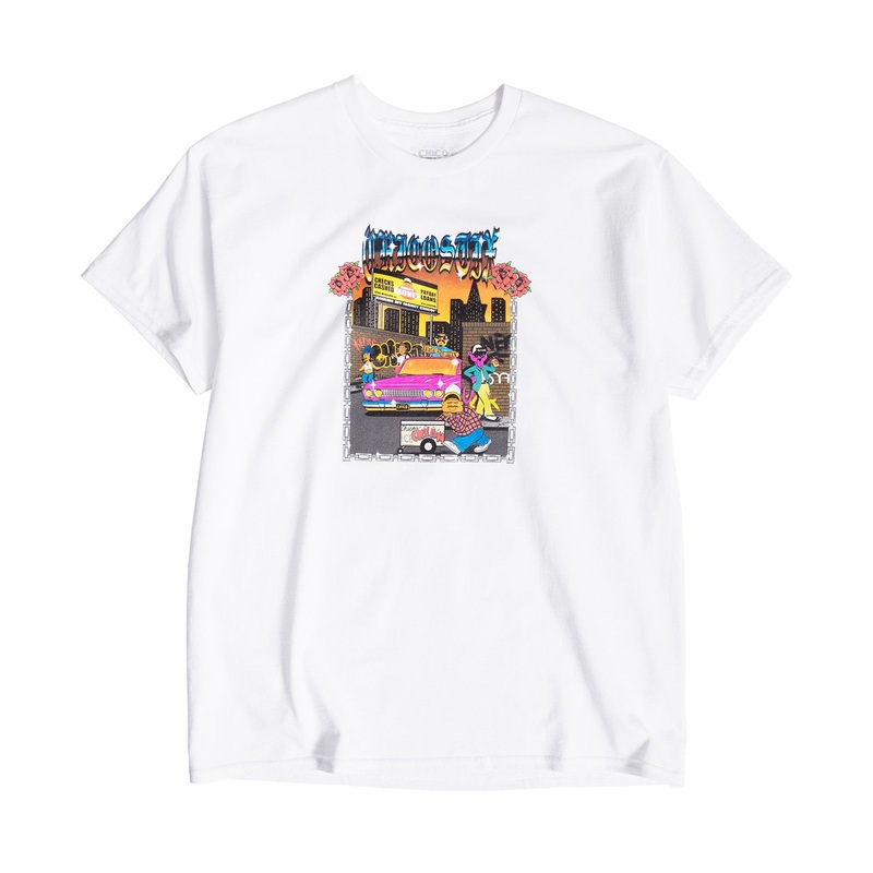 Chico Stix Lowrider T-Shirt M White