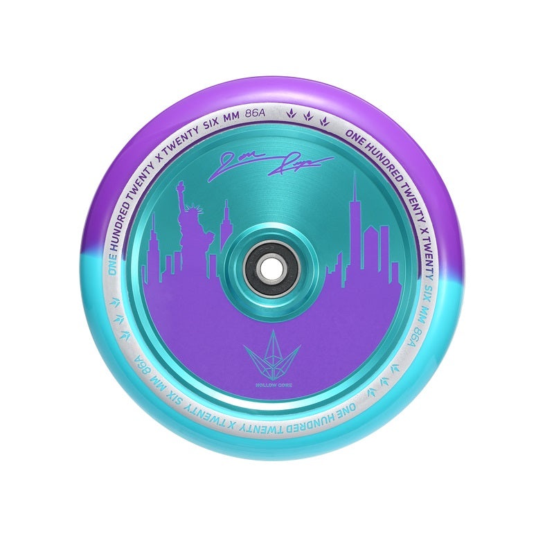 Envy Hollowcore Jon Reyes Signature Wheel 120mm – Purple/Teal (Pair)
