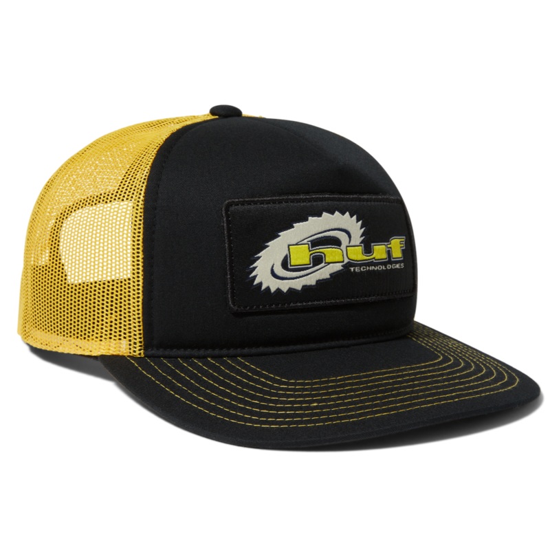 HUF CHAINSAW TRUCKER BLACK