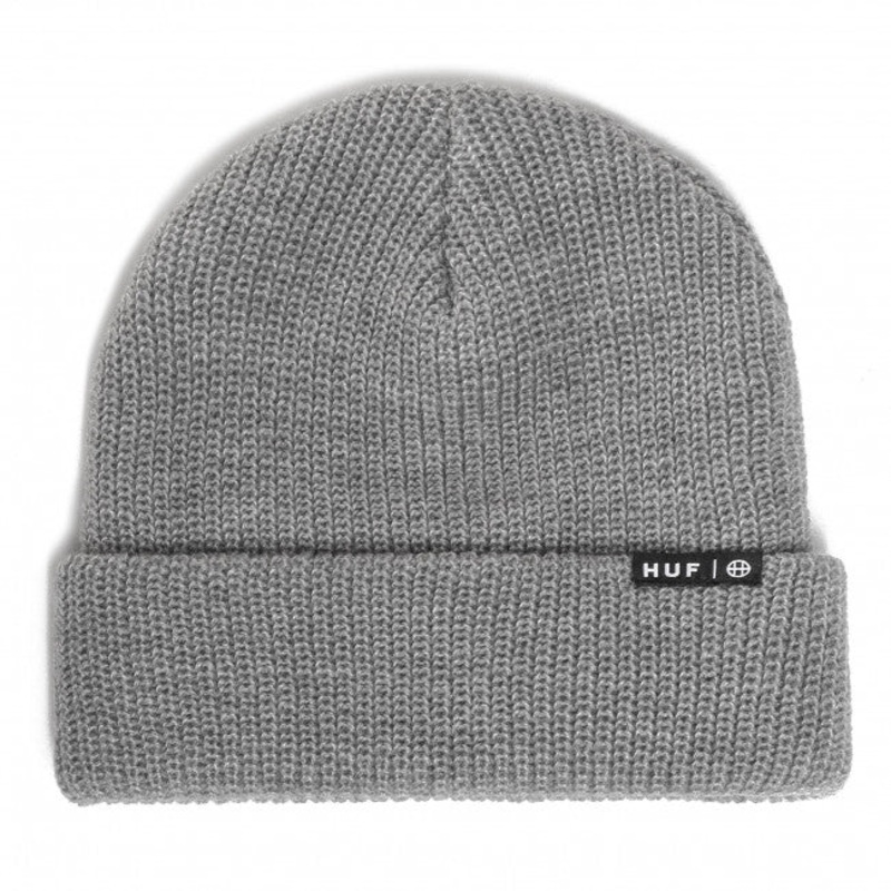 HUF ESSENTIALS USUAL BEANIE GREY HEATHER