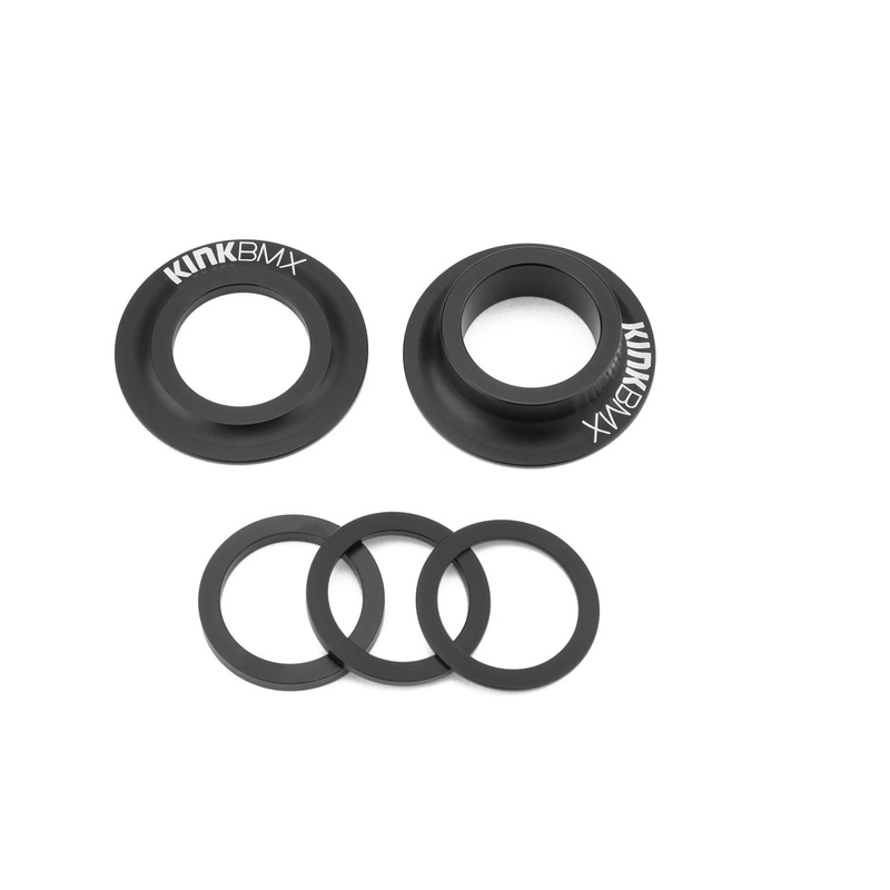 Kink BMX Bottom Bracket Cone Kit 22mm – Matte Black