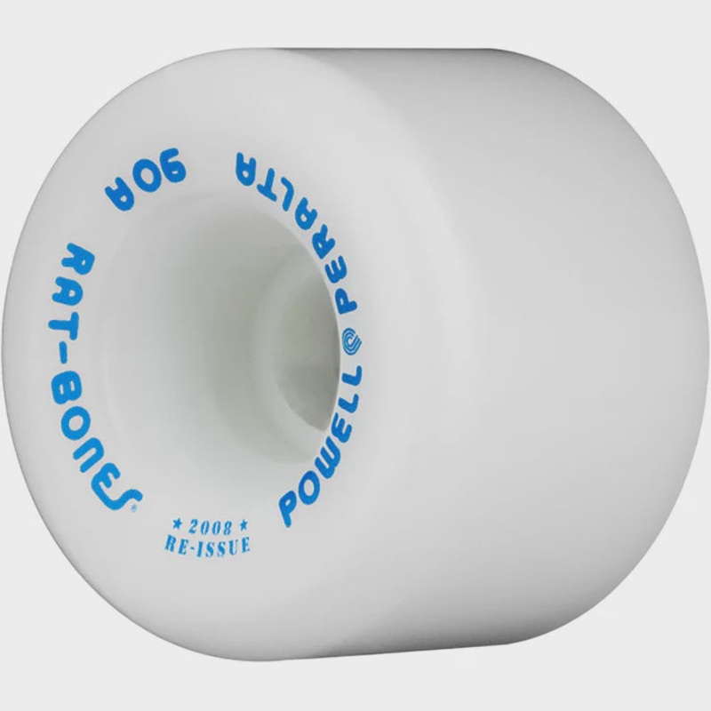 Powell Peralta Rat Bones 90A Wheels – White 60mm
