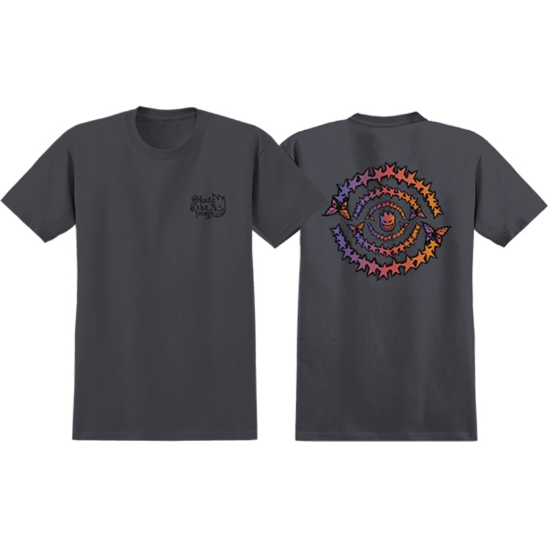 SF SLAG EVOLUTION GIRLS SS CHARCOAL S