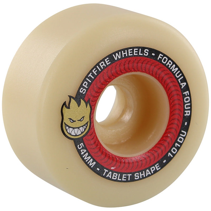 Spitfire Wheels F4 Tablet 54mm 101a – Red (Set of 4)