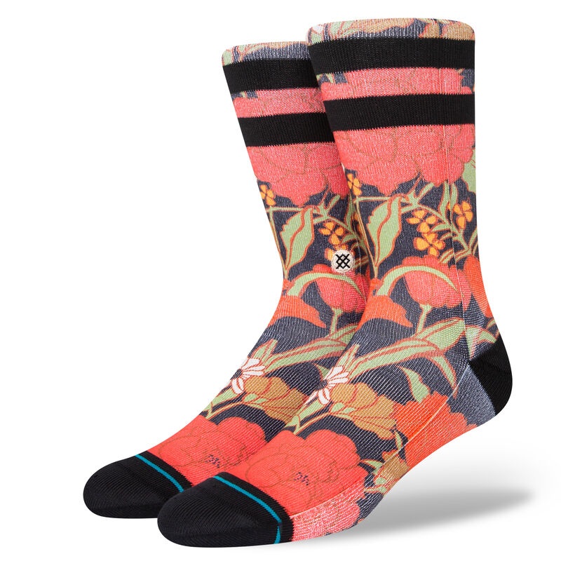 Stance Backpetal Crew Socks – Black M