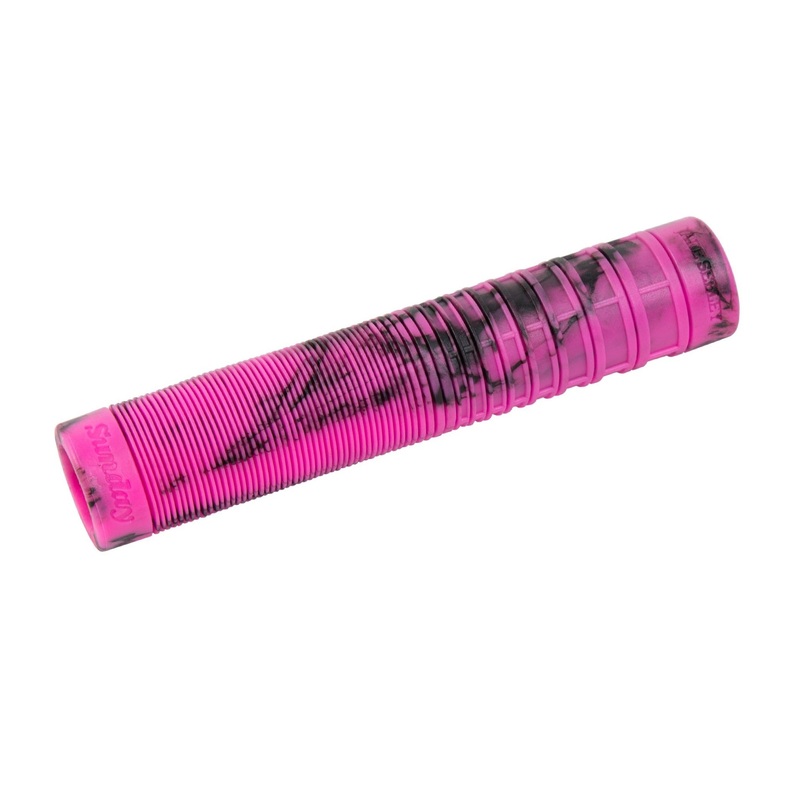 Sunday Bikes Jake Seeley Signature Grip 160mm – Black/Pink Swirl