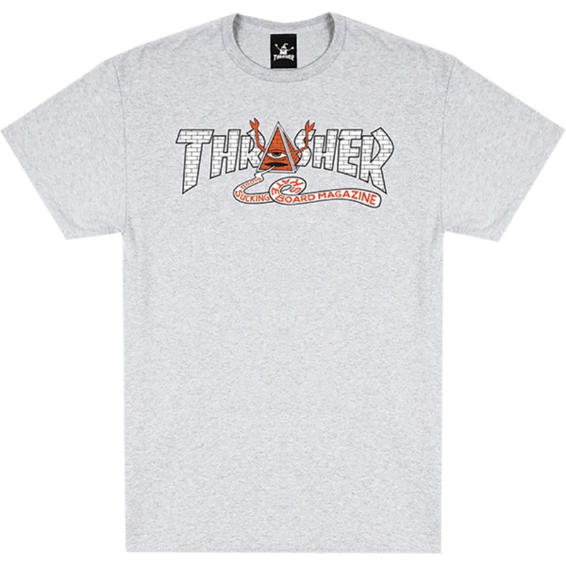 THRASHER TOY MACHINE PYRAMID SS ASH GREY S