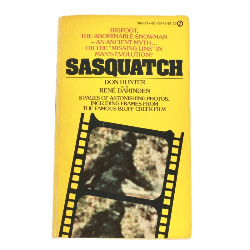 Vintage Sasquatch Book by Don Hunter & Rene Dahinden 1975