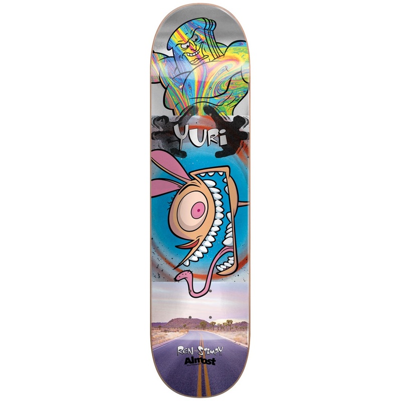 ALMOST DECK YURI REN & STIMPY ROAD TRIP R7 (8″) 8″