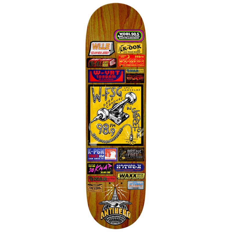 ANTIHERO DECK – TAYLOR BROADCASTING (8.25″) 8.25″