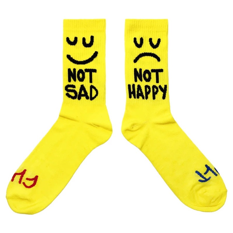 Cult This Night Socks – Yellow