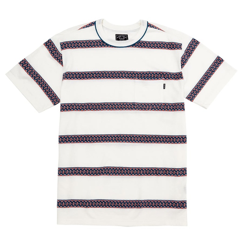DARK SEAS CORONA KNIT T-SHIRT ANTIQUE SMALL
