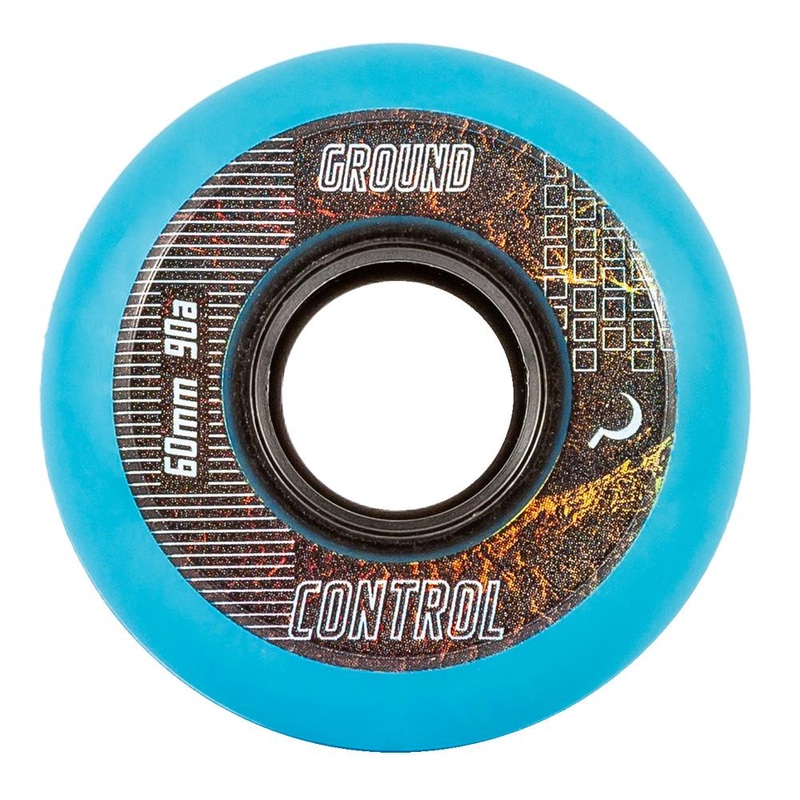 Ground Control CM Wheels 60mm 90A – Light Blue (Set of 4)