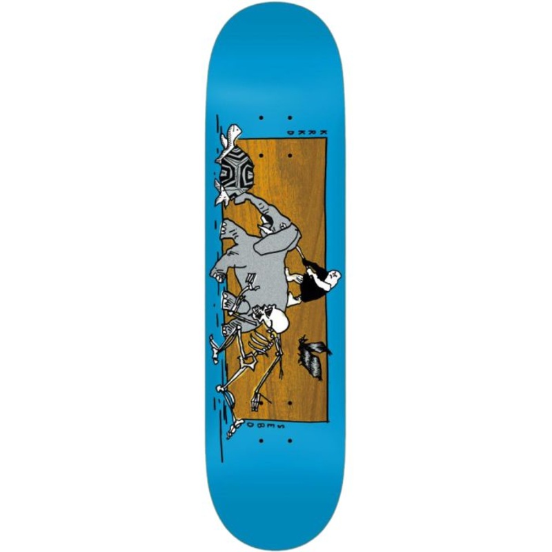 Krooked Sebo Marathon Skateboard Deck – 8.06 Blue/Multi