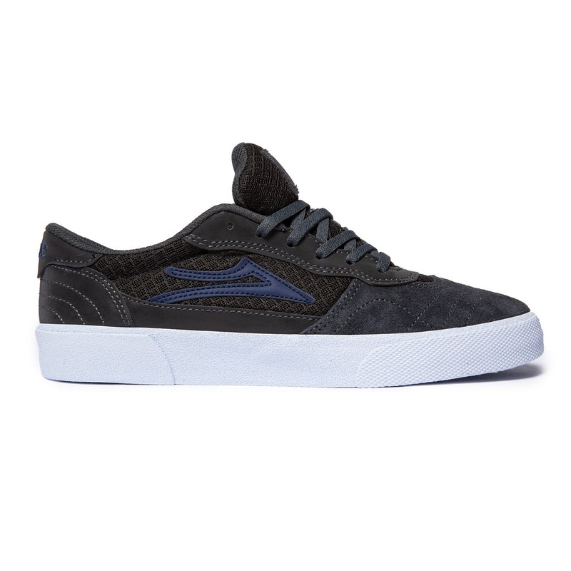 Lakai Shoes Cambridge SMU – Grey/Rreflective Suede 6.5 Grey