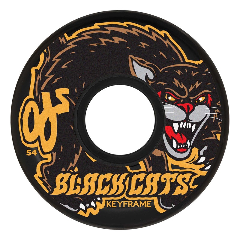 OJS WHEELS BLACK CATS KEYFRAME 87a (54MM) 54MM