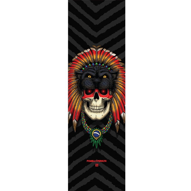 Powell Peralta Hoefler Skull Griptape – 9×33 White
