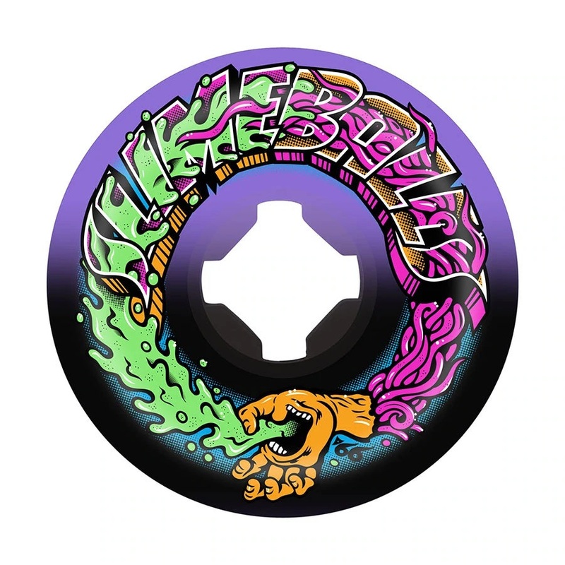 Slime Balls Greetings Speed Balls Wheels 53mm 99a – Purple/Black (Set of 4)