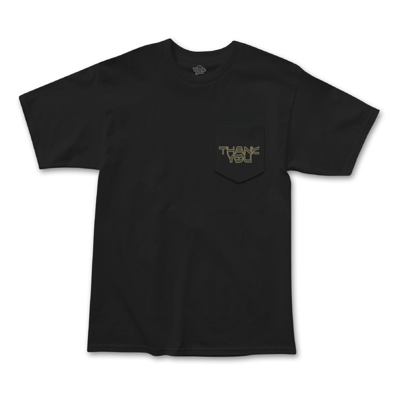 Strictly Pocket Tee BLACK SMALL