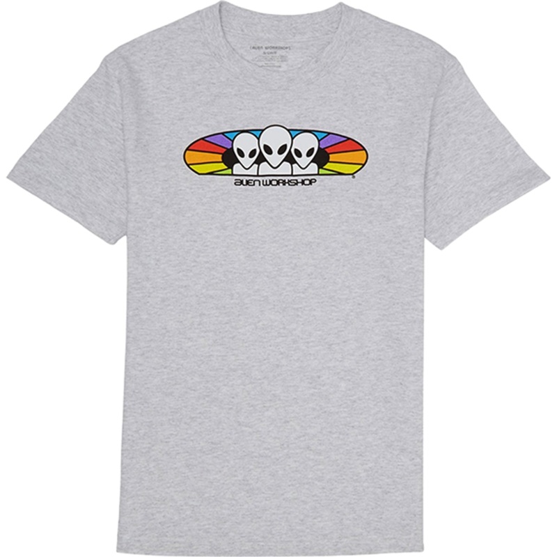 ALIEN WORKSHOP SPECTRUM T-SHIRT HEATHER GREY MEDIUM