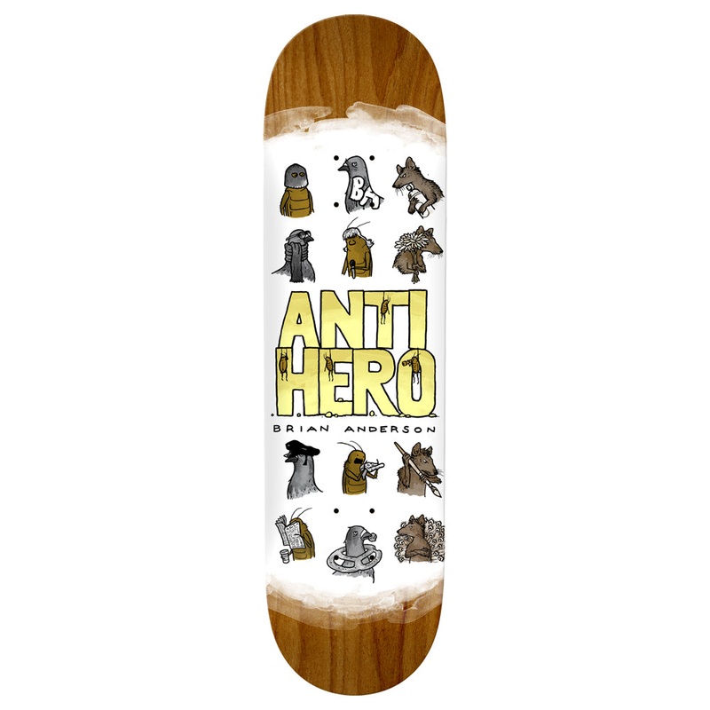 ANTIHERO DECK – B.A USUAL SUSPECTS (8.75″) 8.75″
