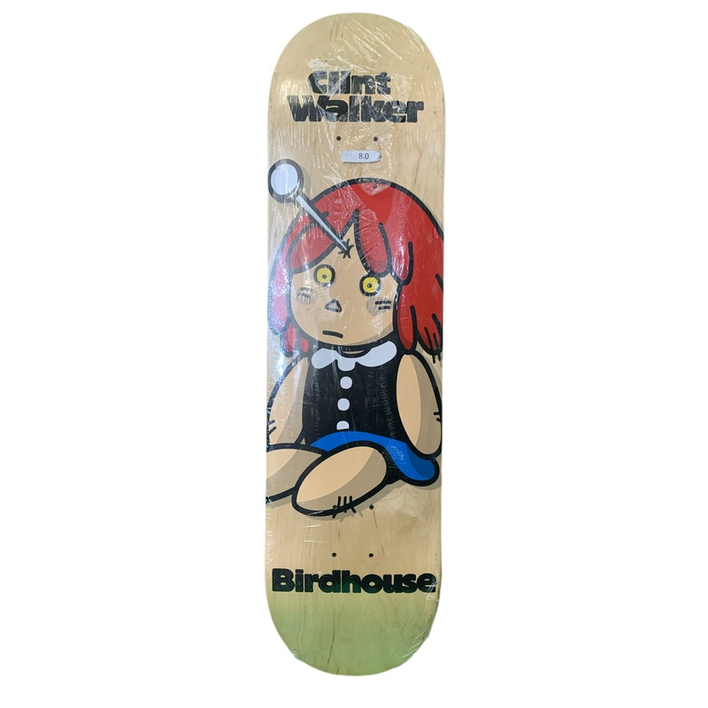 Birdhouse Clint Walker Doll 8″ Classic Skateboard Deck
