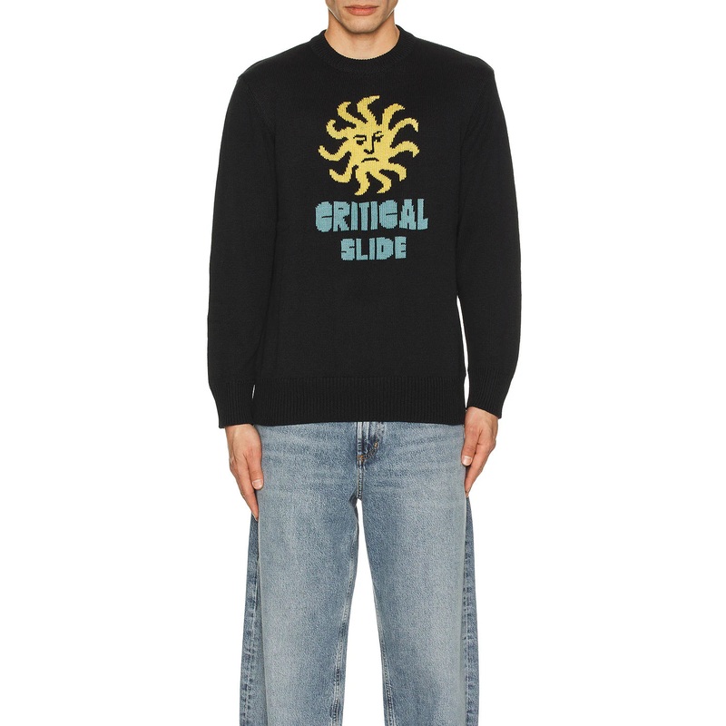 Critical Slde Society Morning Crew Knit Sweater Small