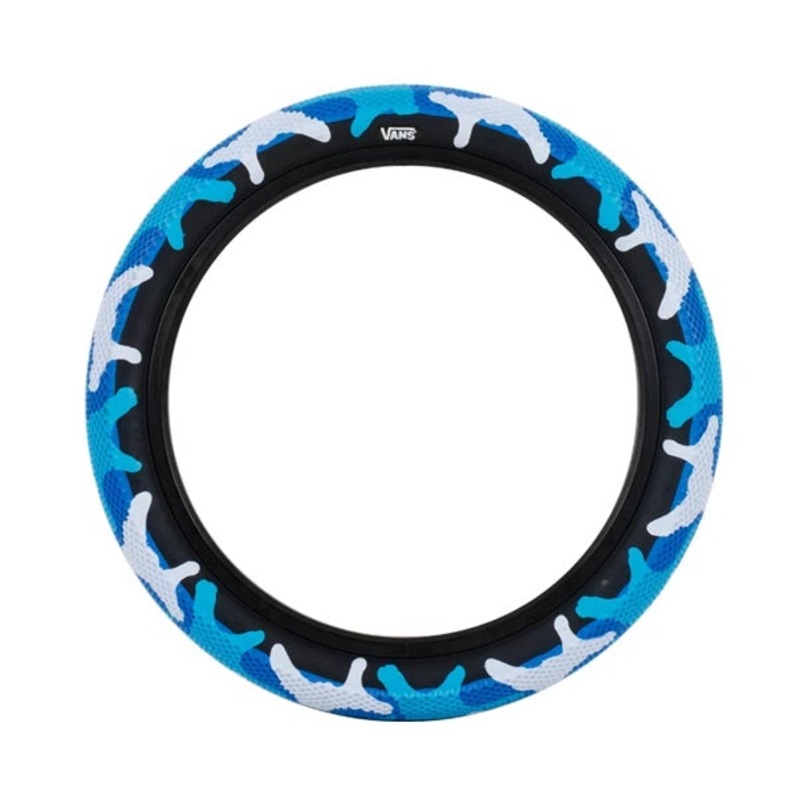 Cult BMX X Vans Juvenile Tire 14″ – Blue Camo