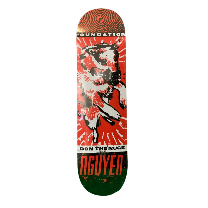 Foundation Don Nuge Nguyen Fought The Law 7.8″ Classic Skateboard Deck