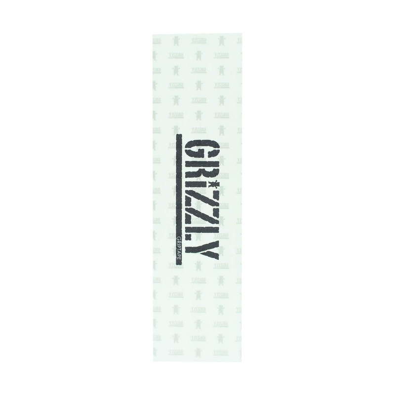 Grizzly Stamp Clear 9″ Griptape