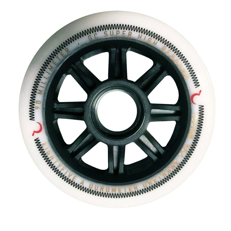 Ground Control SHR Wheels 90mm 85a – White (Set of 4)