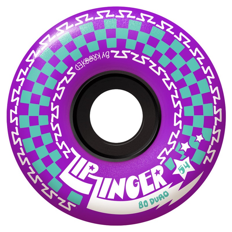 KROOKED ZIP ZINGER 80HD PURPLE CRUISER WHEELS (54MM) 54MM