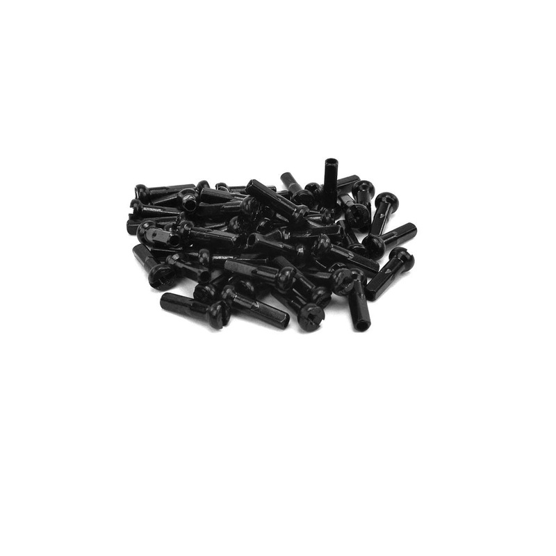 Mission BMX Brass Nipples 16mm – Black