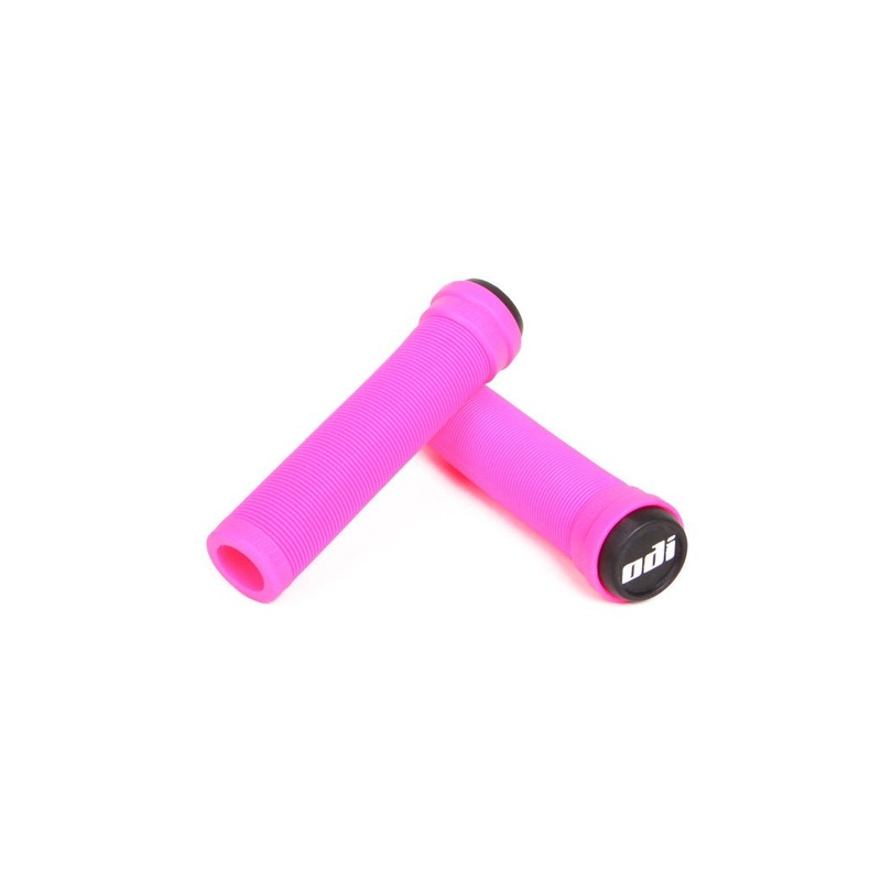 ODI Longneck Soft Flangeless Grips 135mm – Pink