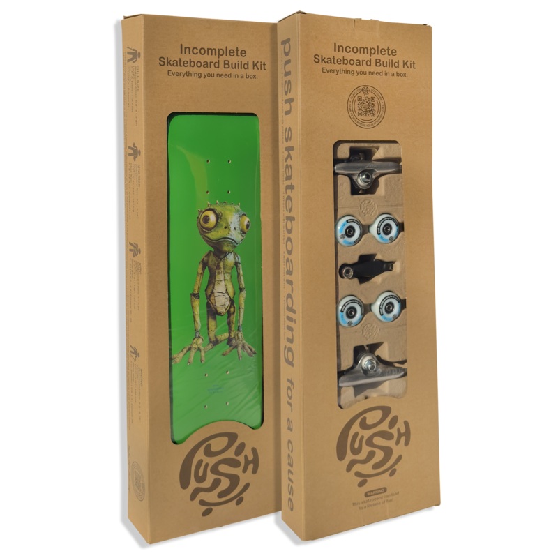 PUSH BUILD KIT LIZARD GUY IN-COMPLETE (7.5″) 7.5″