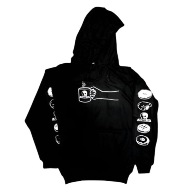 SKULL SKATES DONUTS HOODY BLACK SMALL