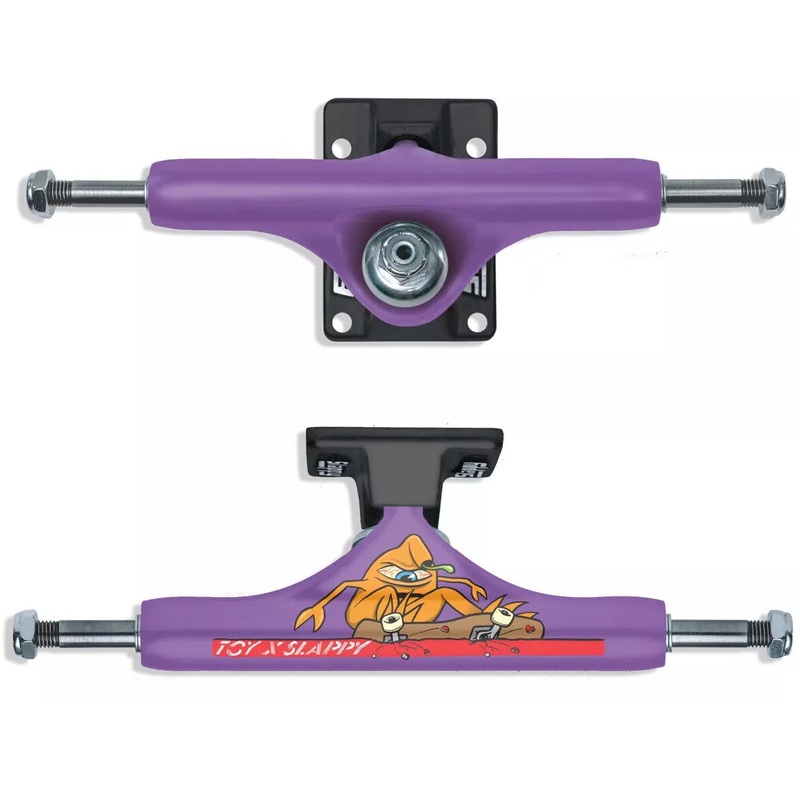 SLAPPY X TOY MACHINE ST1 HOLLOW TRUCKS PURPLE/BLACK 8″