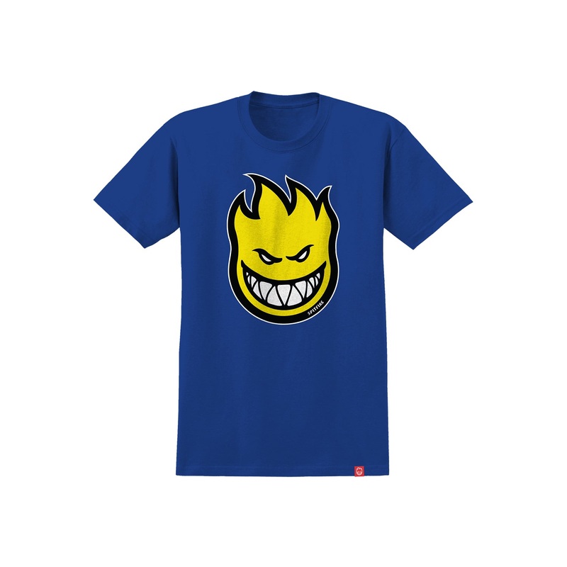 Spitfire Bighead Fill Youth T-Shirt YS Royal/Yellow/White/Black