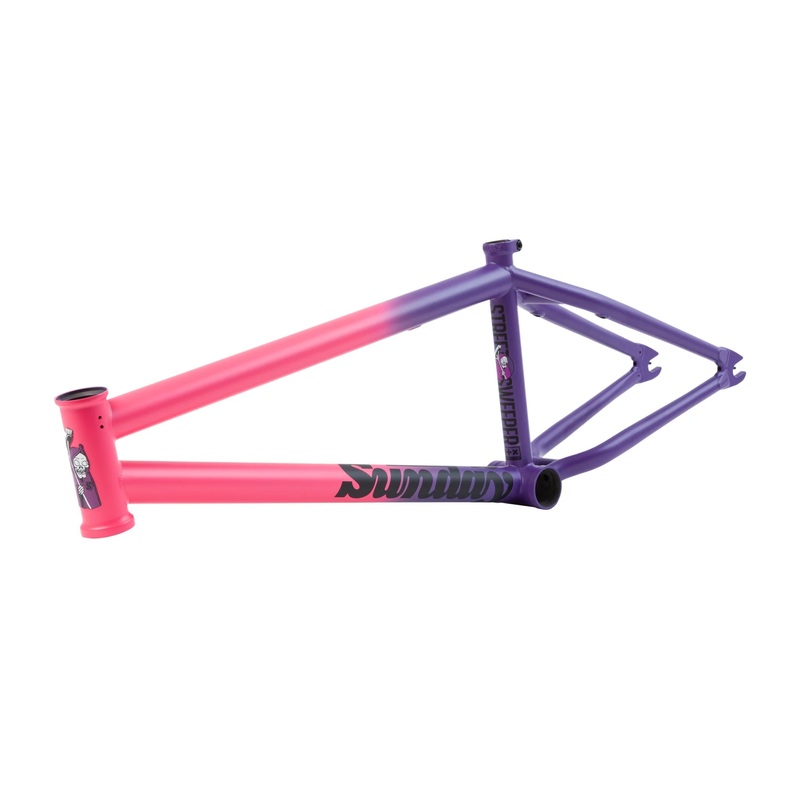 Sunday BMX Street Sweeper Frame 20.5 – Hot Pink/Purple Fade